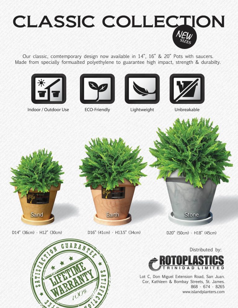 Direct Mail Ad Flyer Design Peterborough Rotoplastics Classic Planters